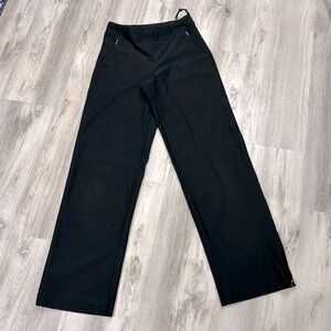 Lucy Women’s Pull on Wide Leg Performance Pants w/ Drawstring Waistband / S-Tall